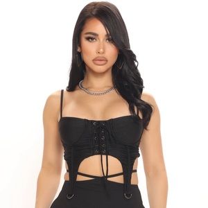 On My Own Time Corset Top